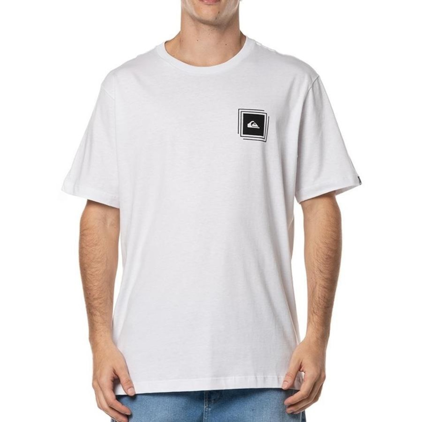 Camiseta Quiksilver Omni Square - Masculina - Foto 1