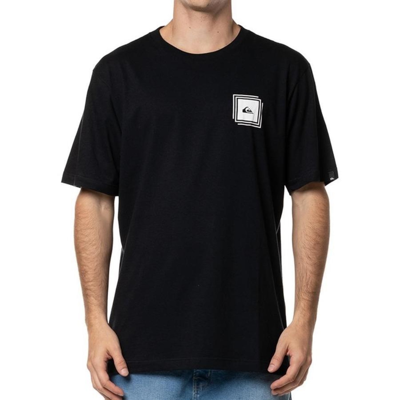 Camiseta Quiksilver Omni Square - Masculina - Foto 1