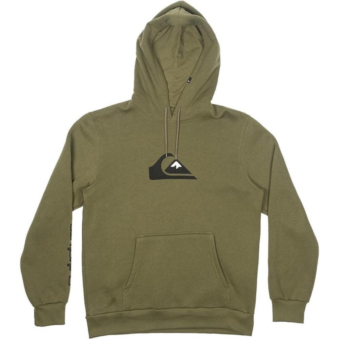 Blusão de Moletom com Capuz Quiksilver Canguru Comp Logo - Masculino - Foto 3