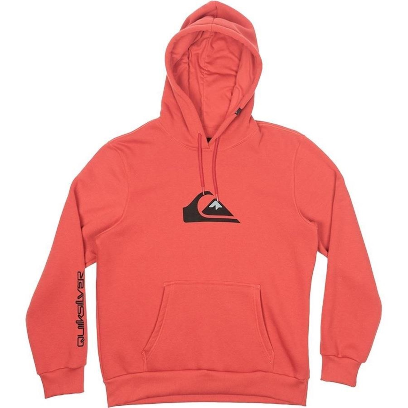 Blusão de Moletom com Capuz Quiksilver Canguru Comp Logo - Masculino - Foto 3