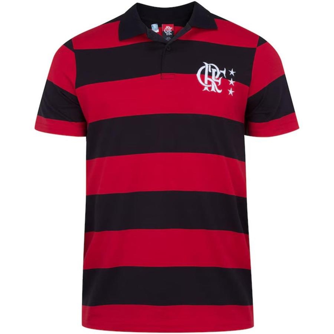 Camisa Polo do Flamengo Control Braziline - Masculina - Foto 1