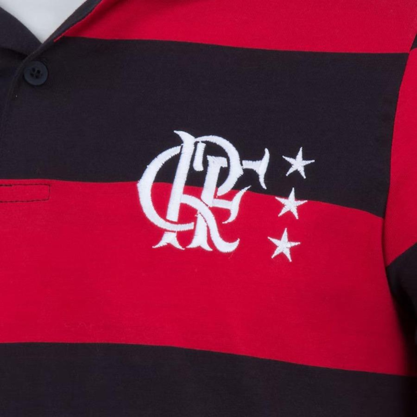 Camisa Polo do Flamengo Control Braziline - Masculina - Foto 3