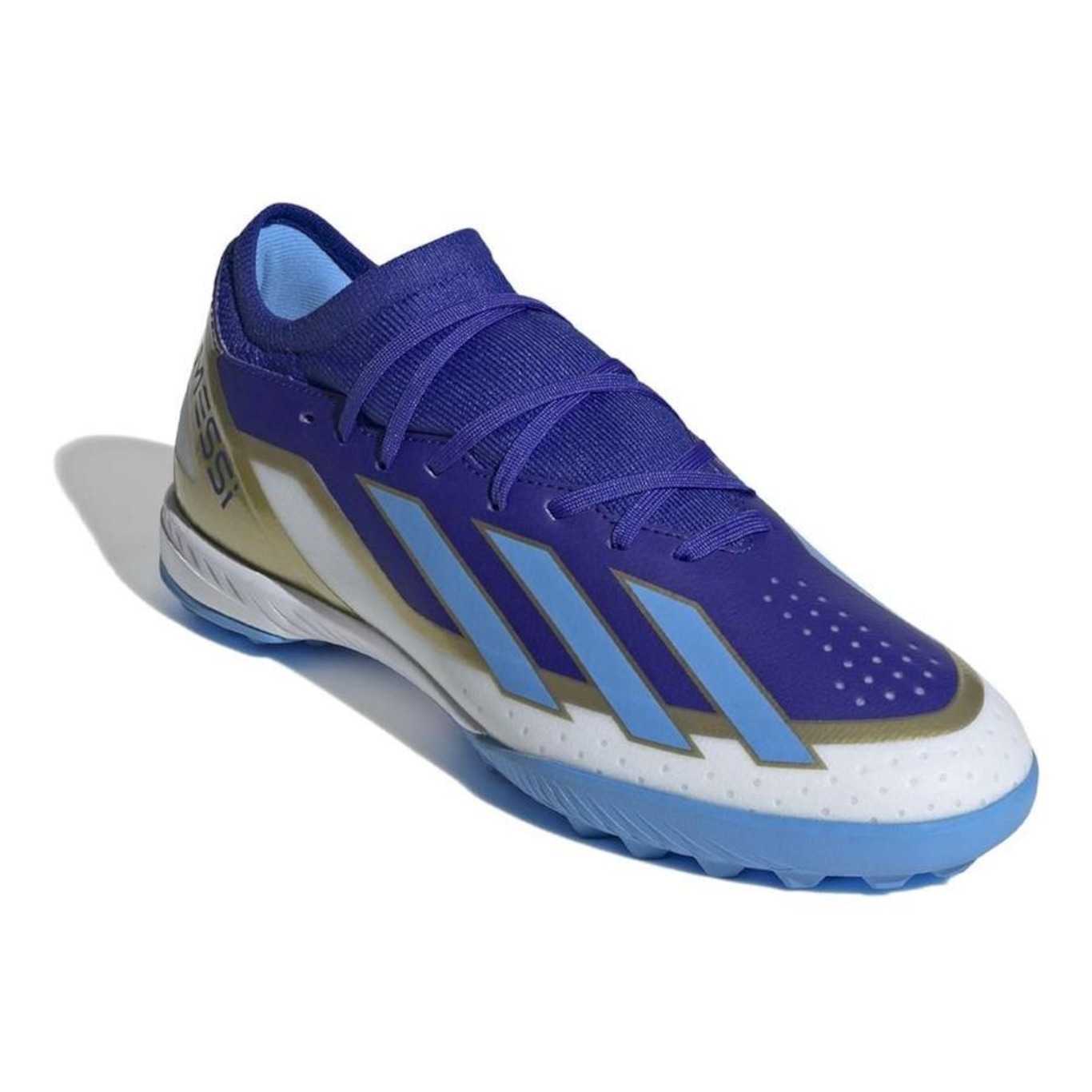 Chuteira Society adidas X Crazyfast League Tf Messi - Adulto - Foto 1