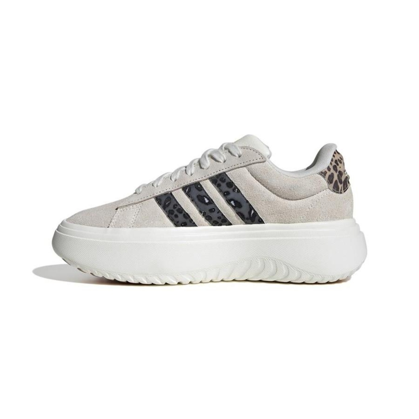 Tênis adidas Grand Court Platform Suede - Feminino | Centauro