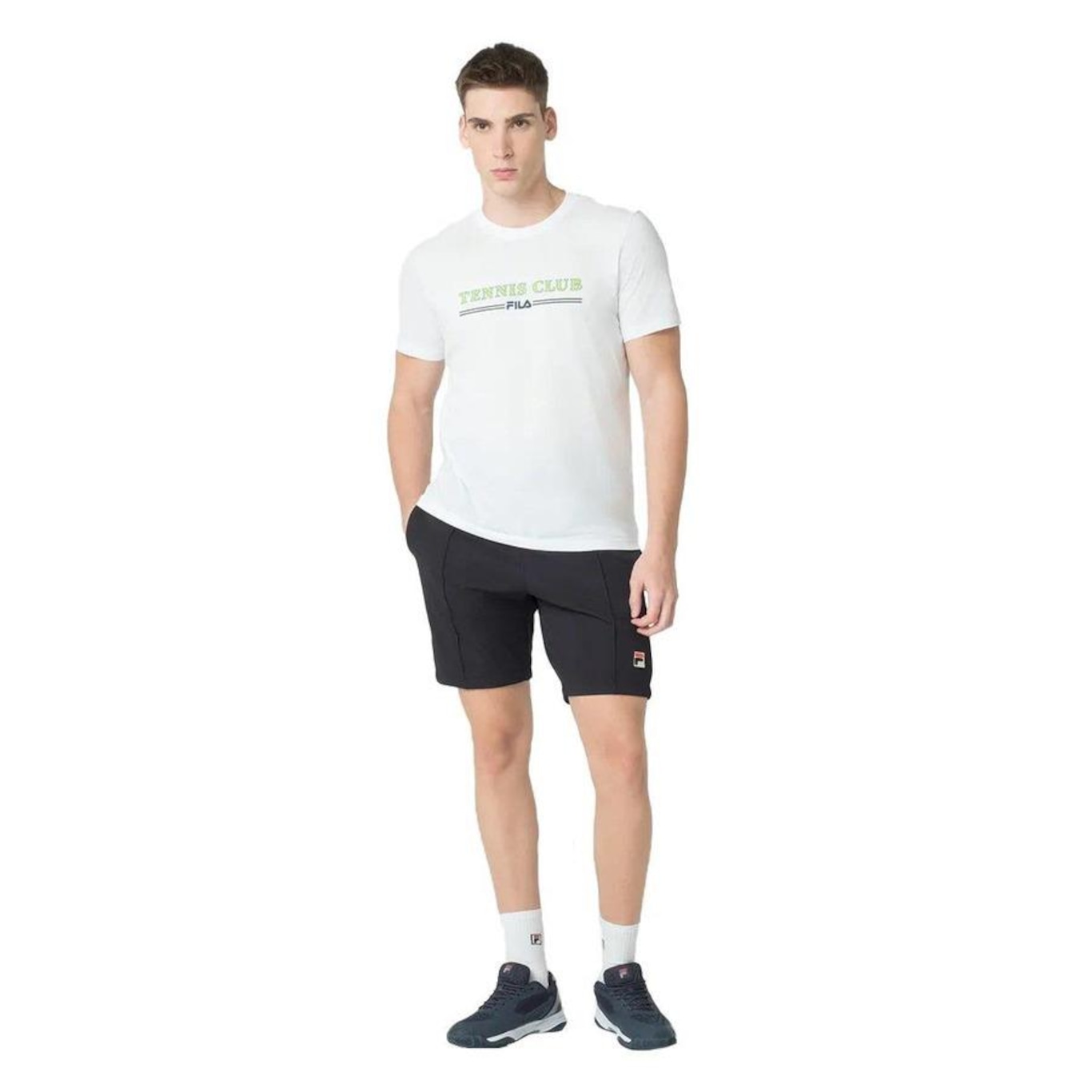 Camiseta Fila Tennis Graphics II - Masculina - Foto 4