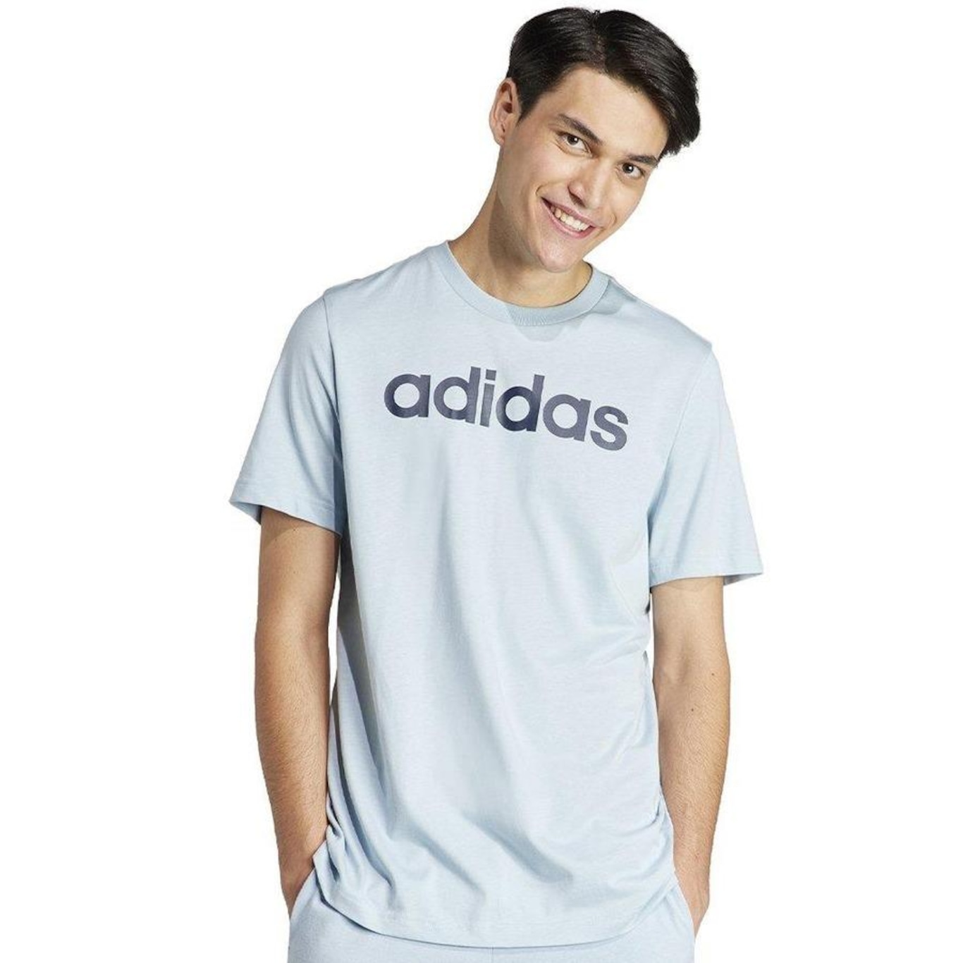 Camiseta adidas Essentials - Masculina - Foto 1