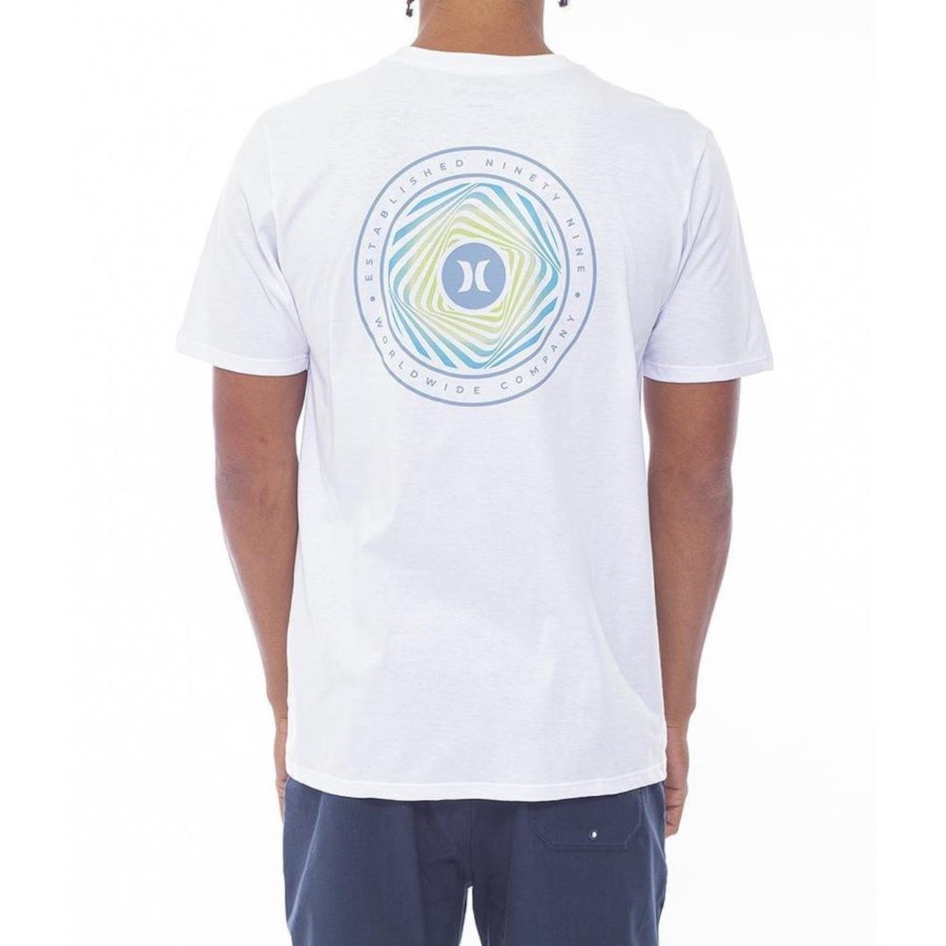 Camiseta Hurley Spiral - Masculina - Foto 2