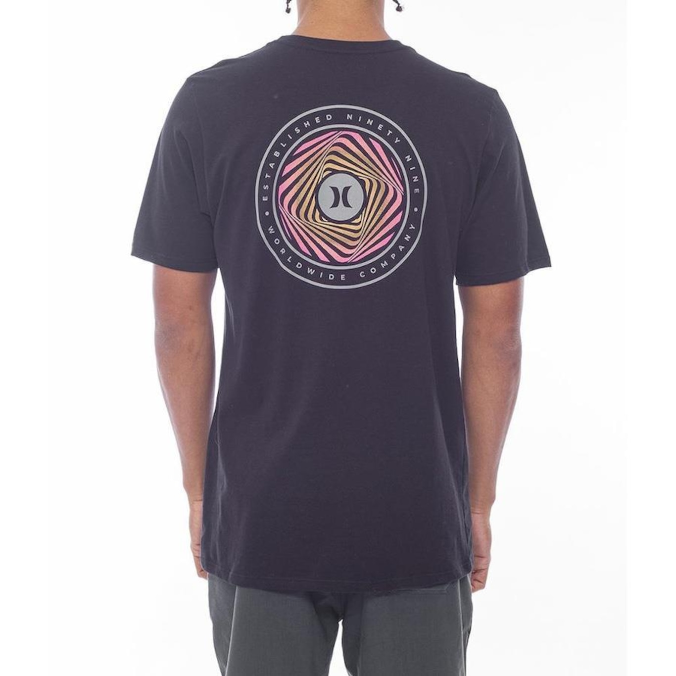 Camiseta Hurley Spiral - Masculina - Foto 2