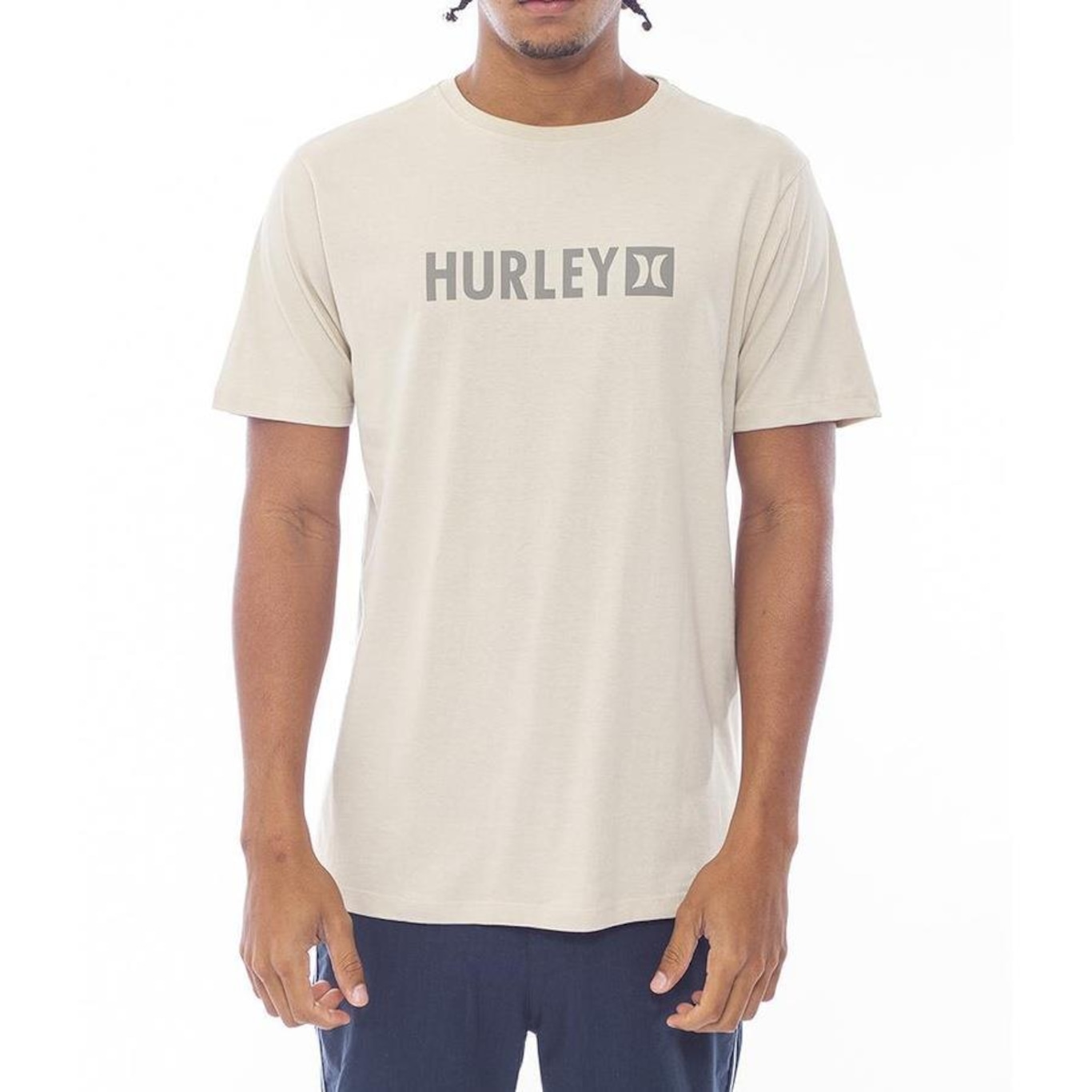 Camiseta Hurley Square - Masculina - Foto 1