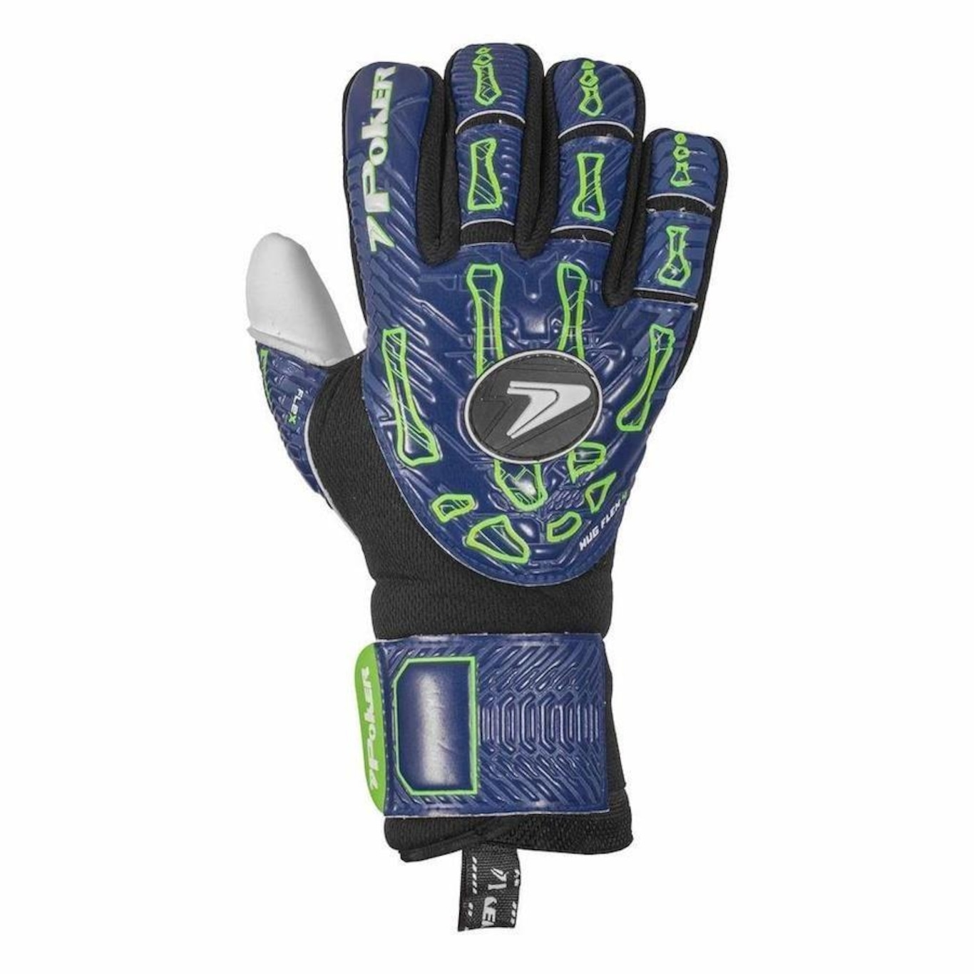 Luvas de Goleiro Poker de Campo Profissional Hug Flex 4 - Adulto - Foto 3