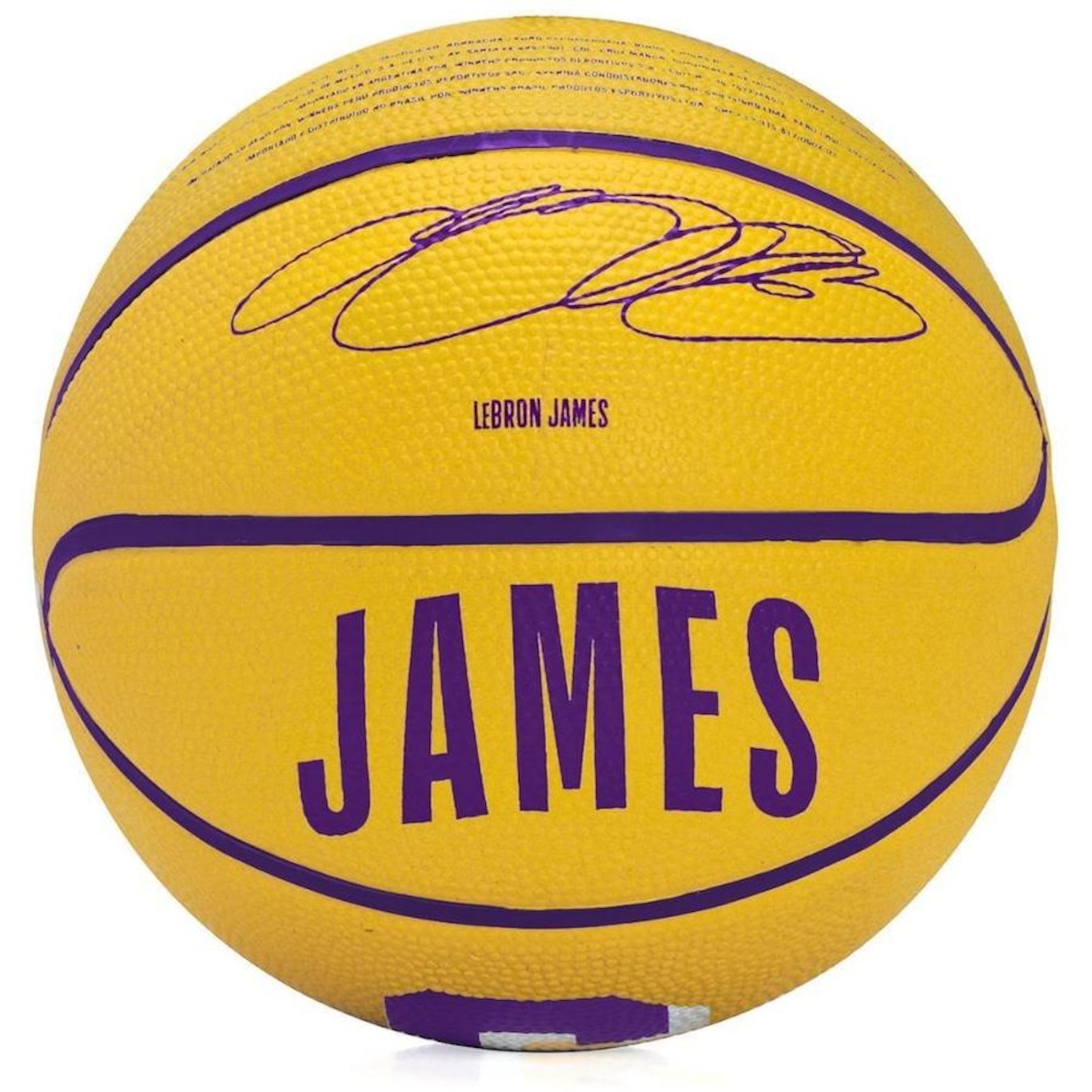 Bola de Basquete Wilson Nba Player Icon Mini Lebron - Foto 4