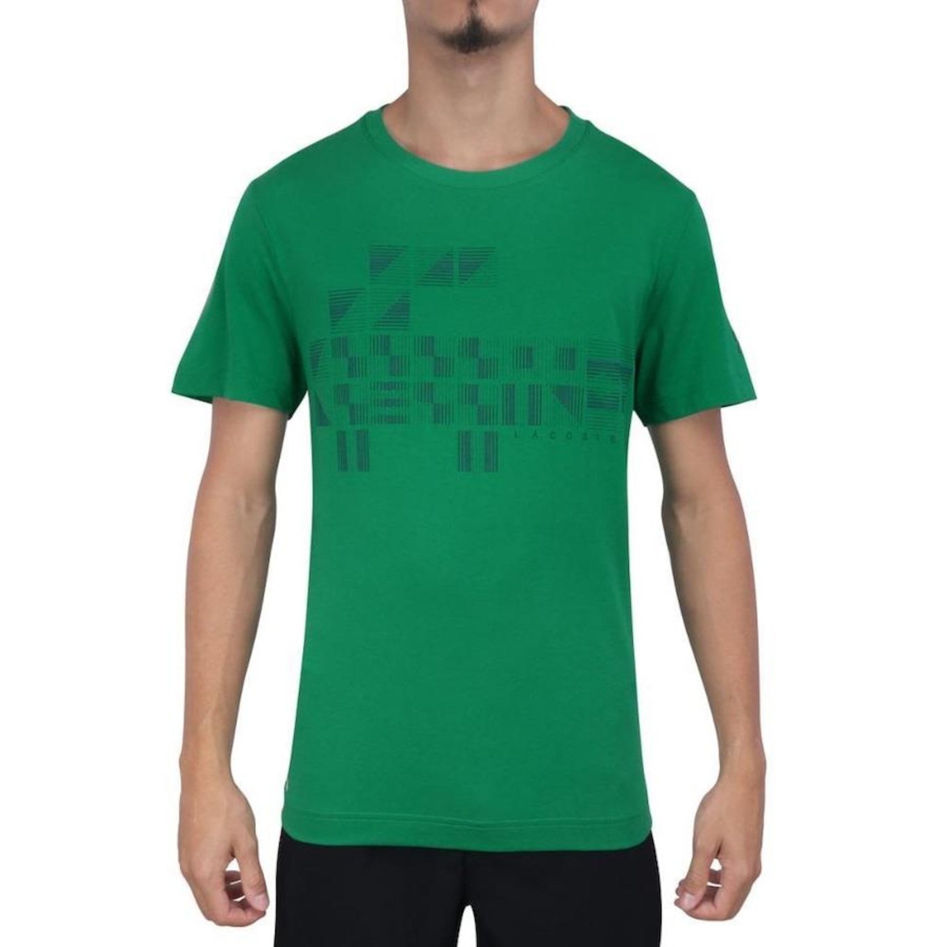 Camiseta Lacoste Novak Djoko Sport - Masculina - Foto 1