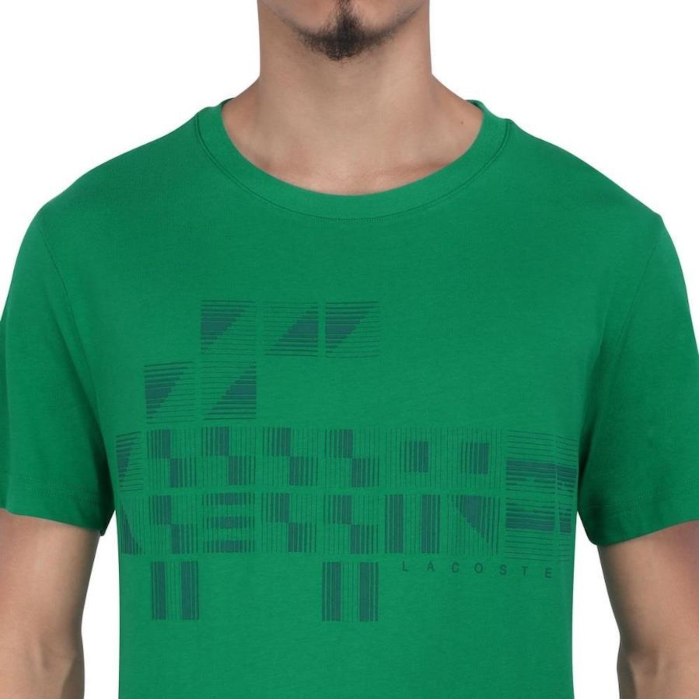 Camiseta Lacoste Novak Djoko Sport - Masculina - Foto 2