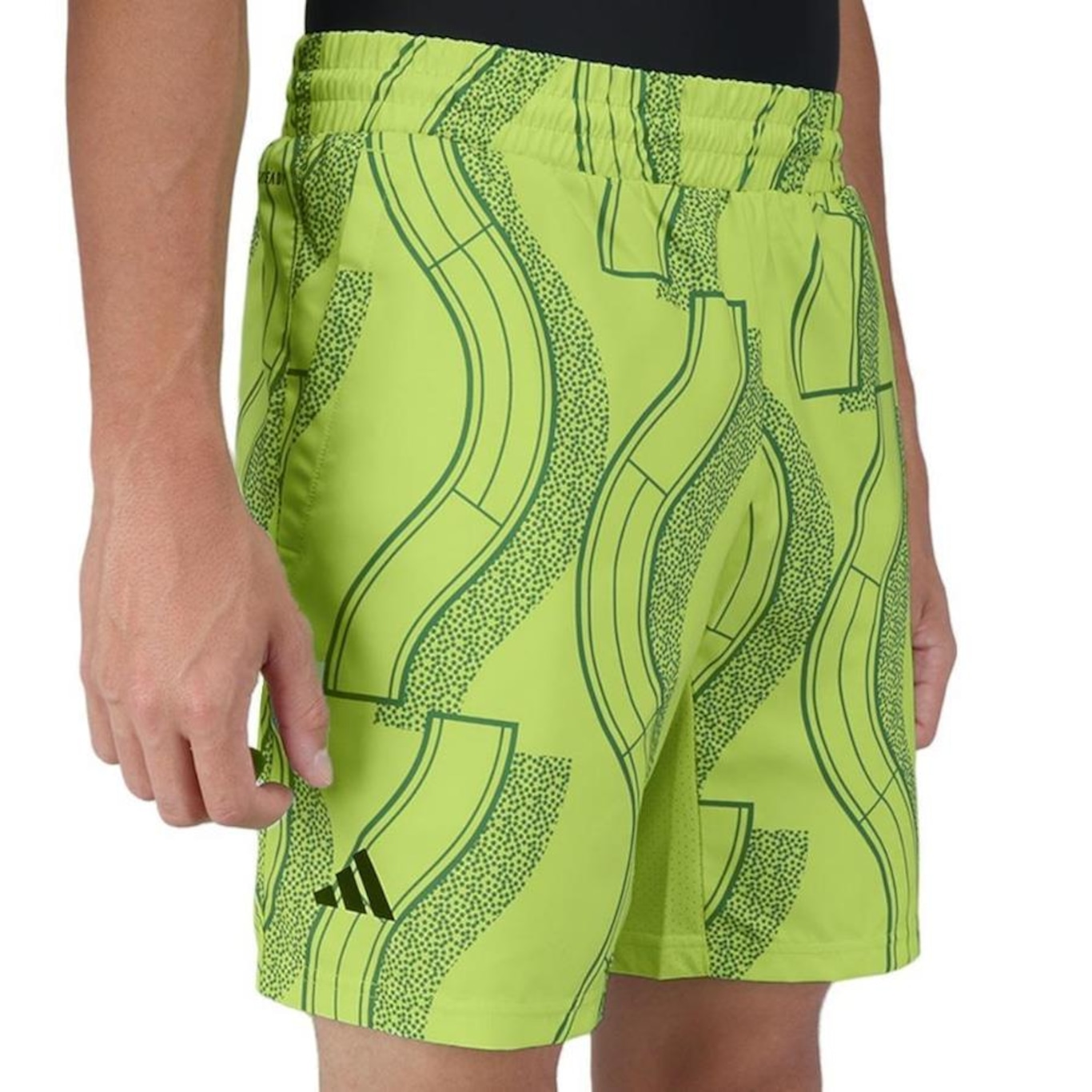 Shorts adidas Club Graph - Masculino - Foto 3