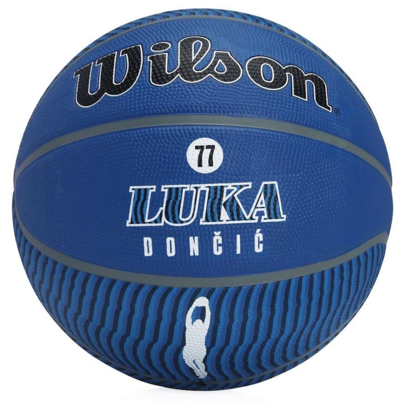 Bola de Basquete Wilson Nba Player Icon Outdoor Luka Doncic - Foto 1