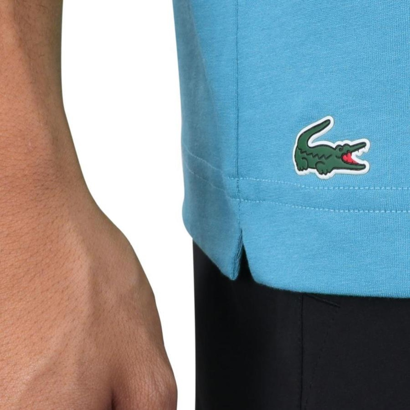 Camiseta Lacoste Novak Djoko Sport - Masculina - Foto 4