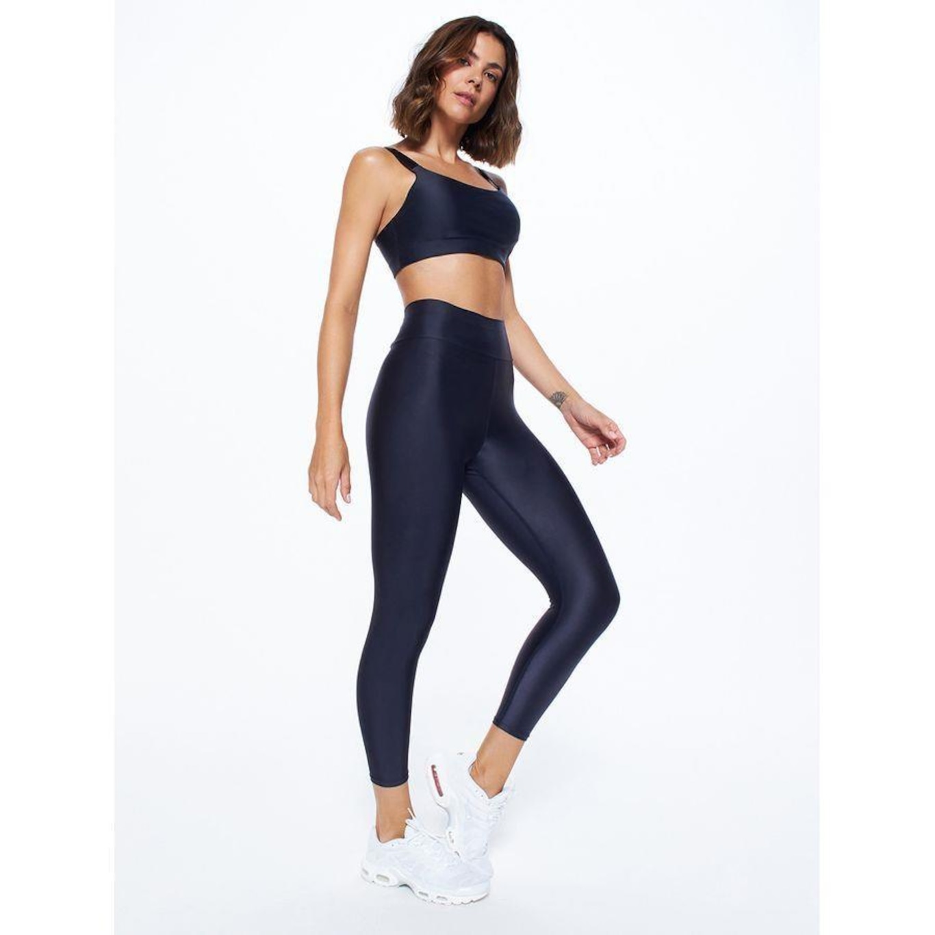 Calça Legging Body For Sure Capri Basic - Feminina - Foto 1