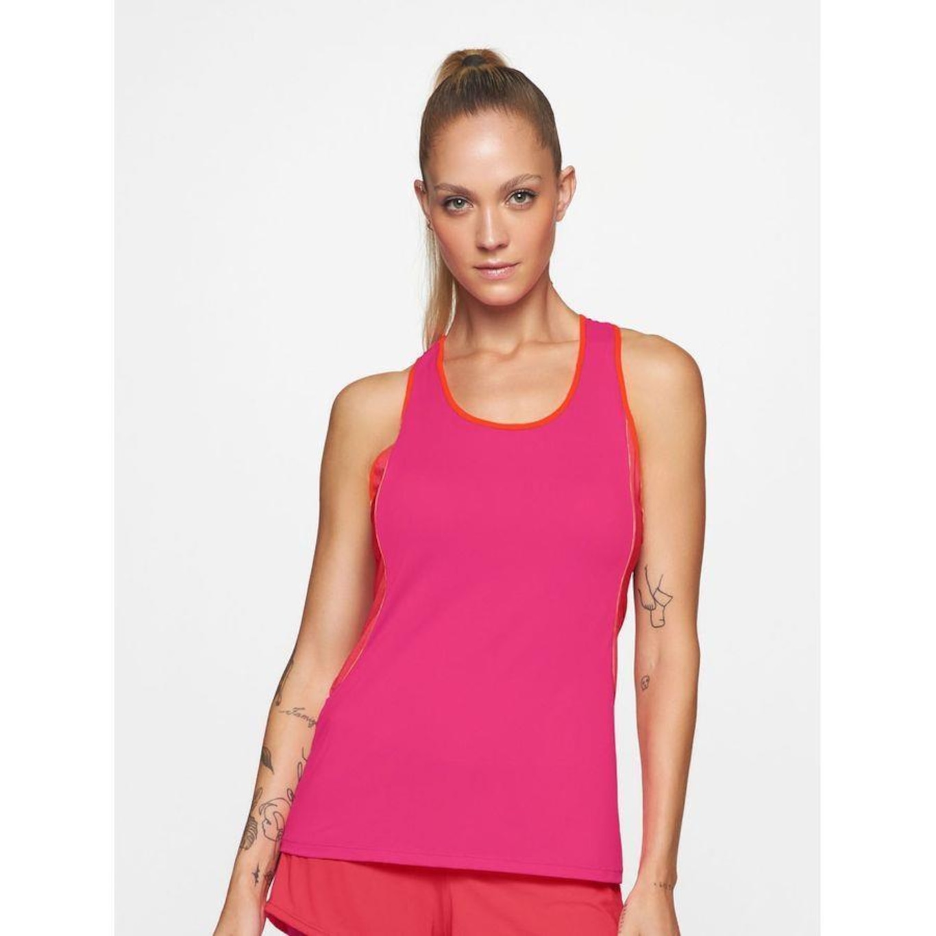 Camiseta Regata BodyForsure Lisa Beach Tennis - Feminina - Foto 2