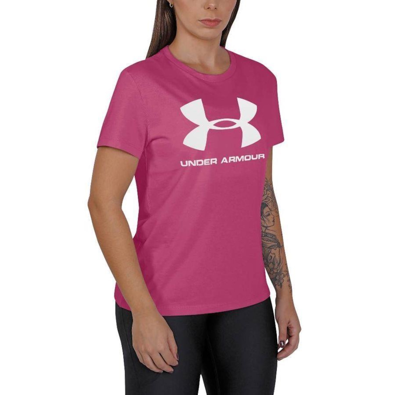 Camiseta Feminina Under Armour Live Sportstyle - Under Armour - Foto 1