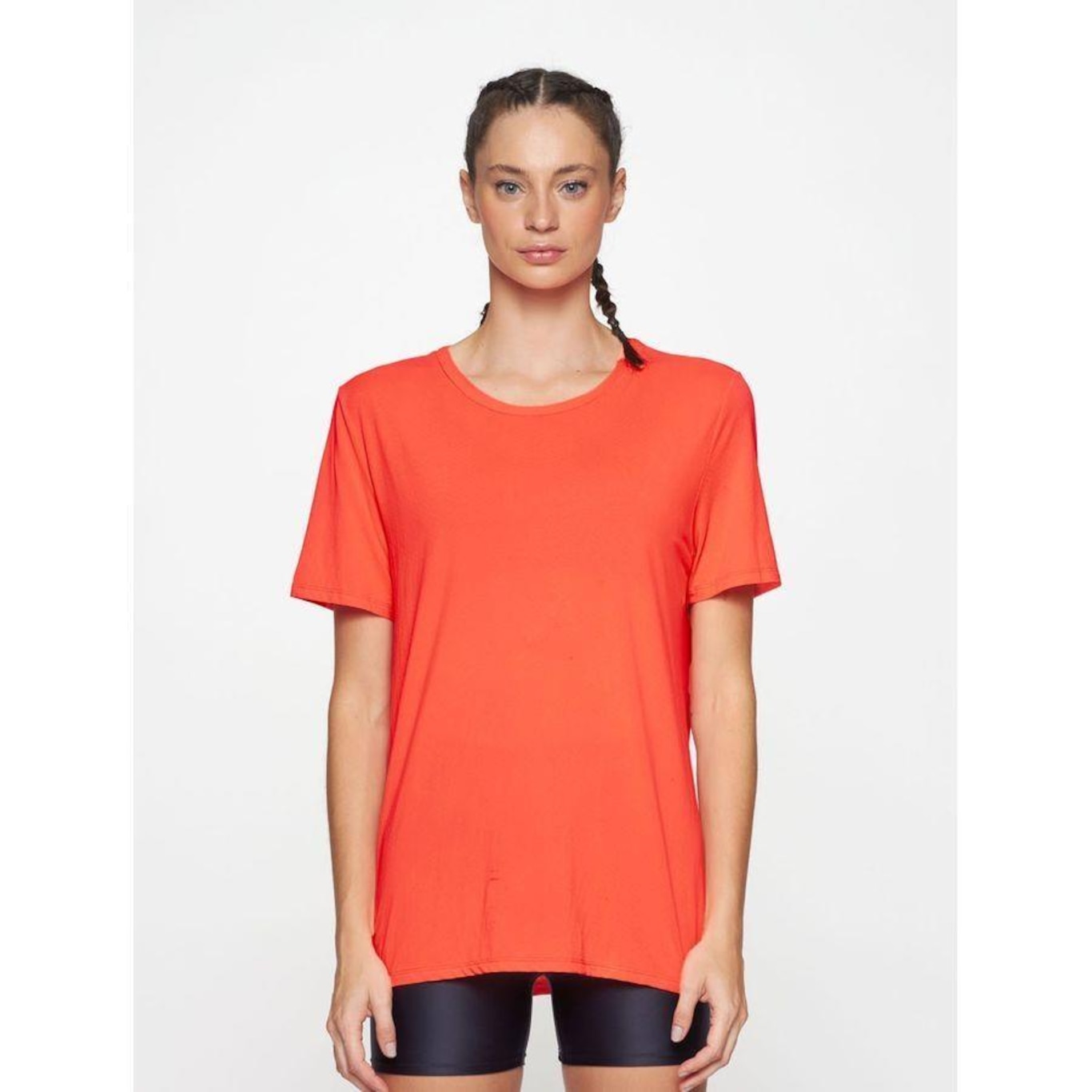 Camiseta Bodyforsure Oversized Essentials - Feminina - Foto 2