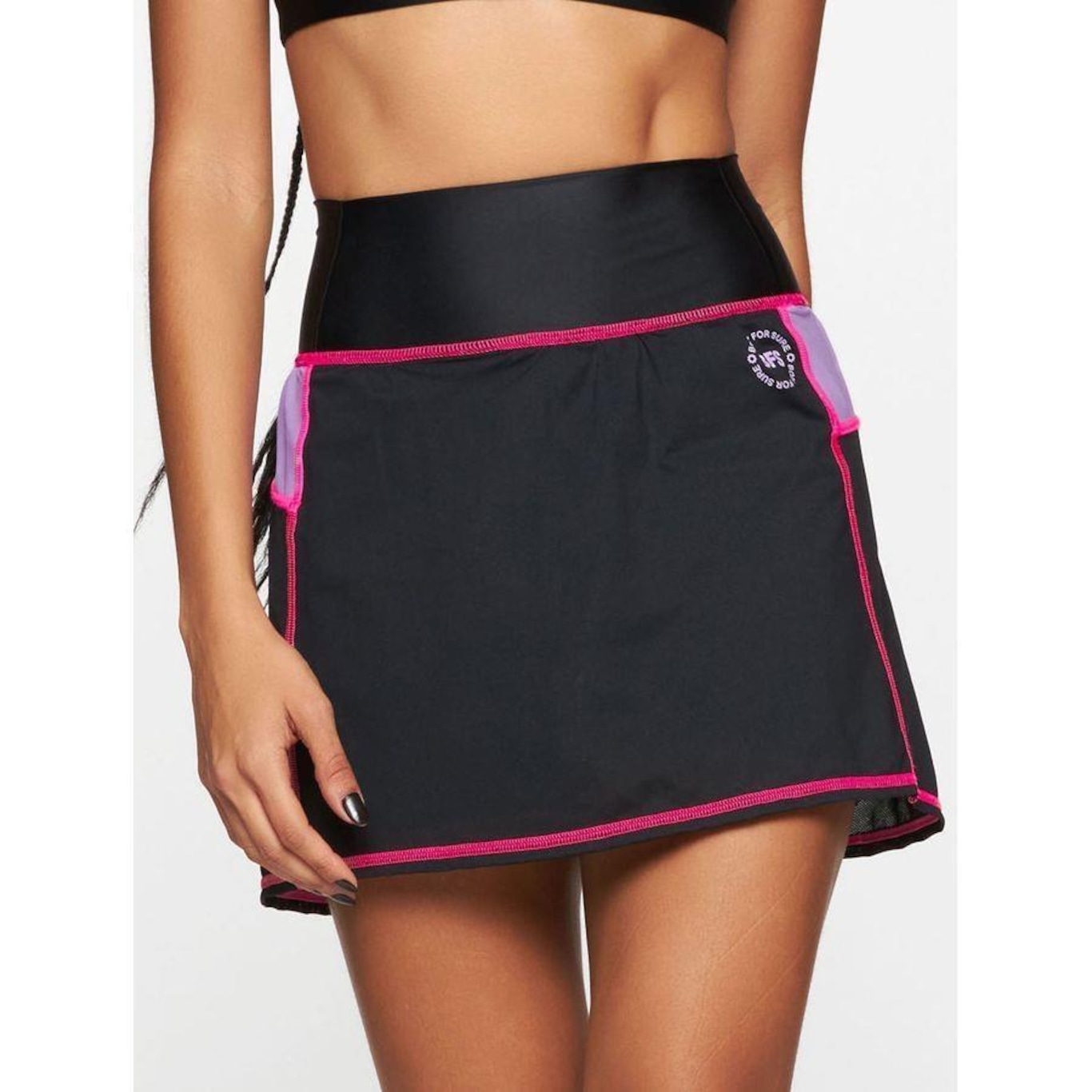 Saia Shorts Liso Better - Bodyforsure Feminina - Foto 2