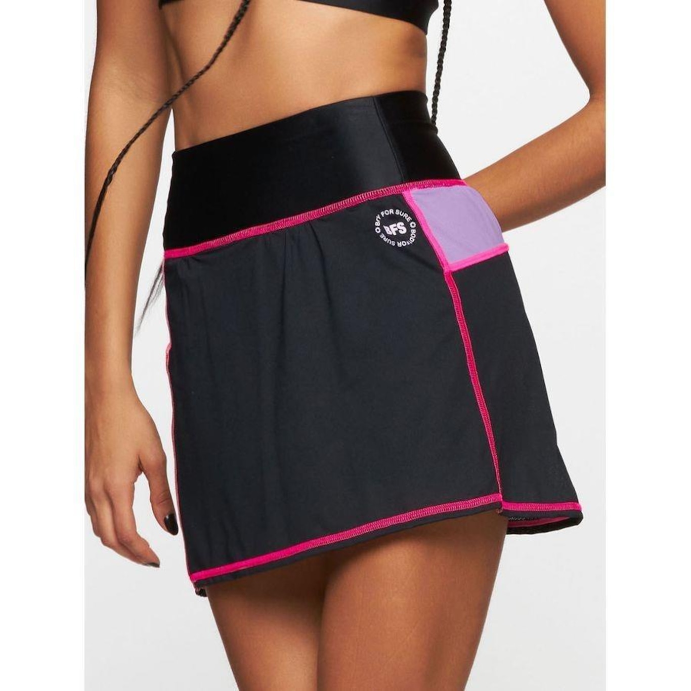 Saia Shorts Liso Better - Bodyforsure Feminina - Foto 4