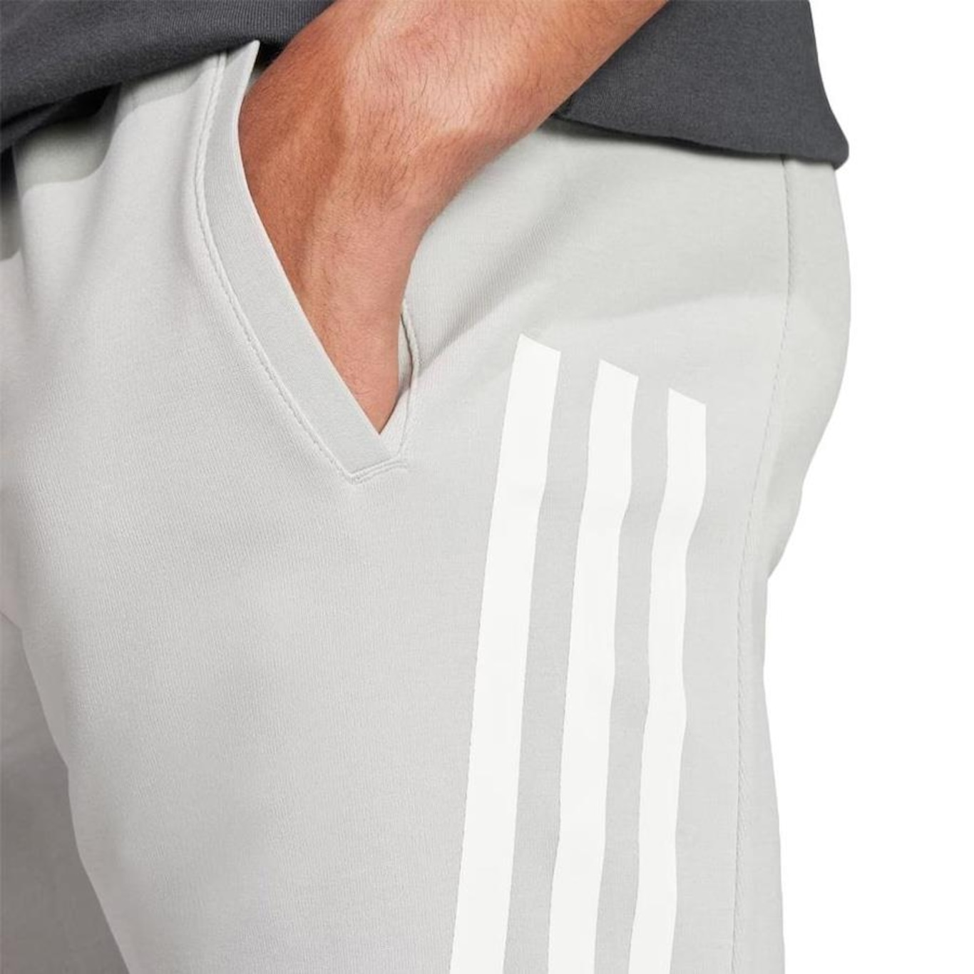 Calça adidas Future Icons Três Listras - Masculina - Foto 4