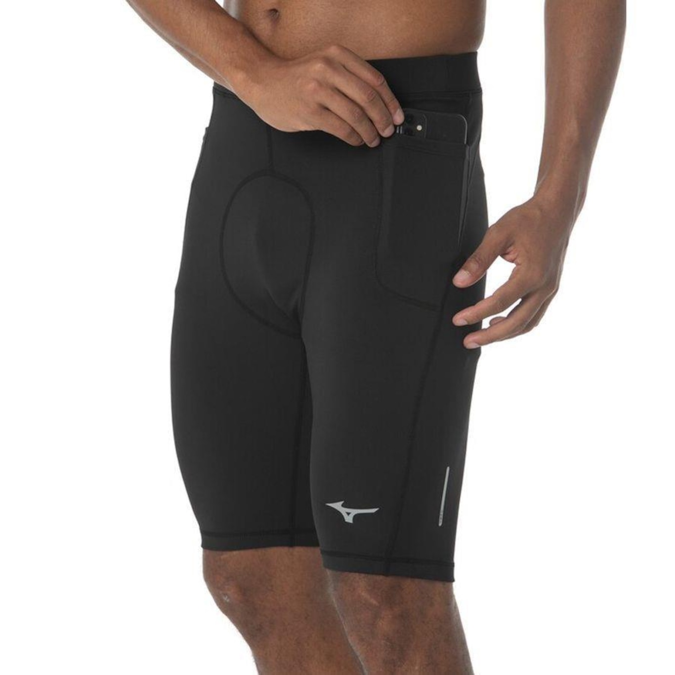 Bermuda de Compressão Mizuno Pockets 3 - Masculina - Foto 3