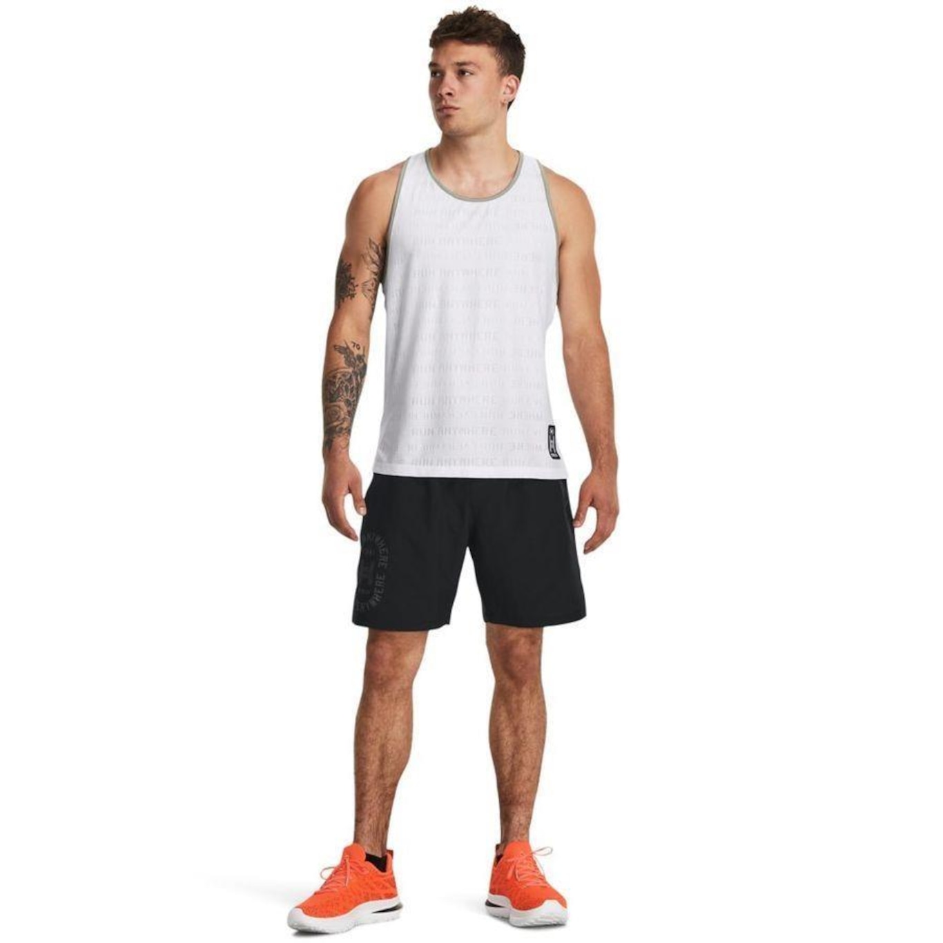 Camiseta Regata de Treino Under Armour Run Everywhere - Masculina - Foto 5