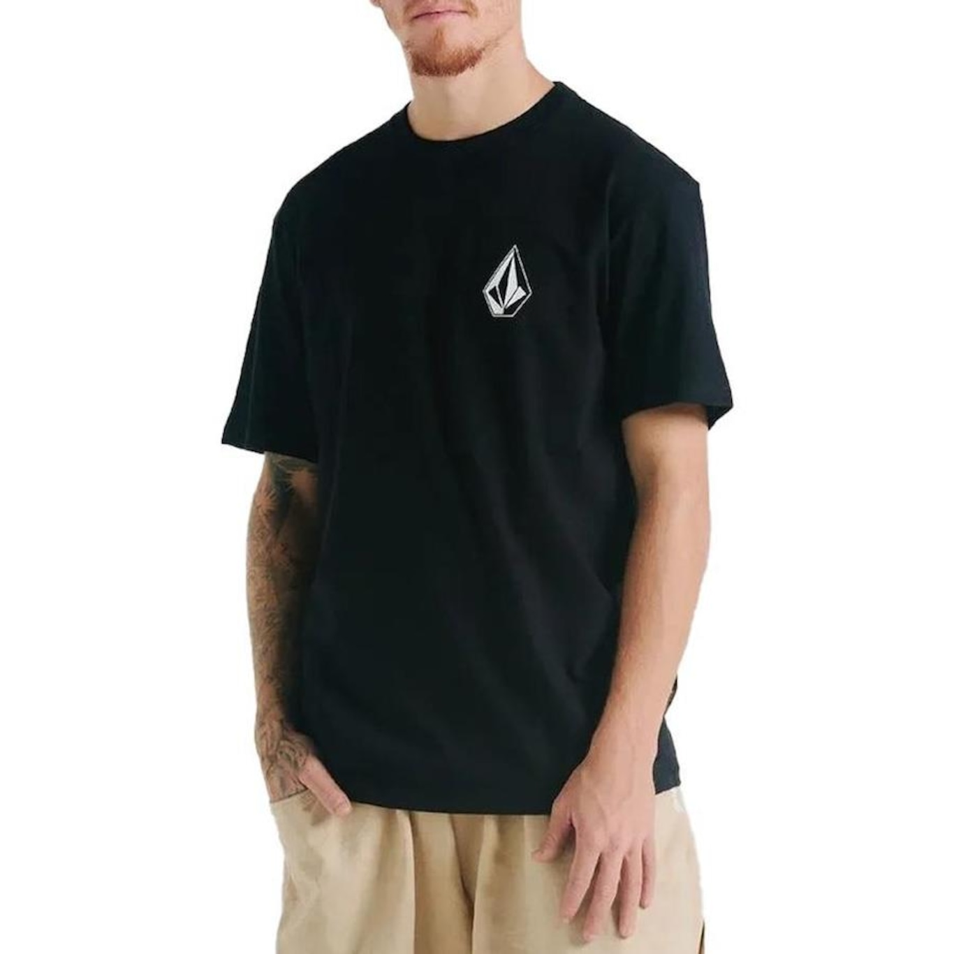 Camiseta Volcom Iconic - Masculina - Foto 1