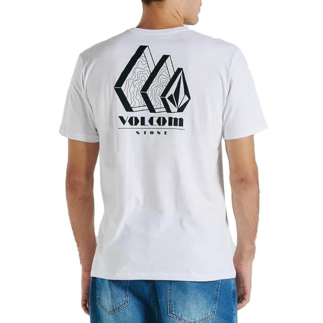 Camiseta Volcom Repeater - Masculina - Foto 2