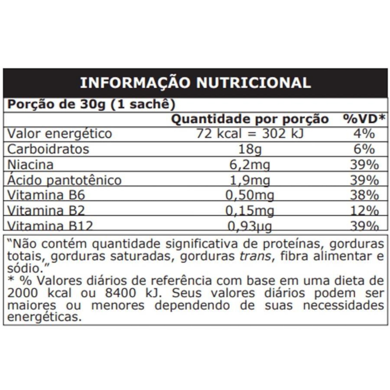 Carb Up Gel Black Probiótica 10 Sachês 30G Guaraná com Açai - Foto 2