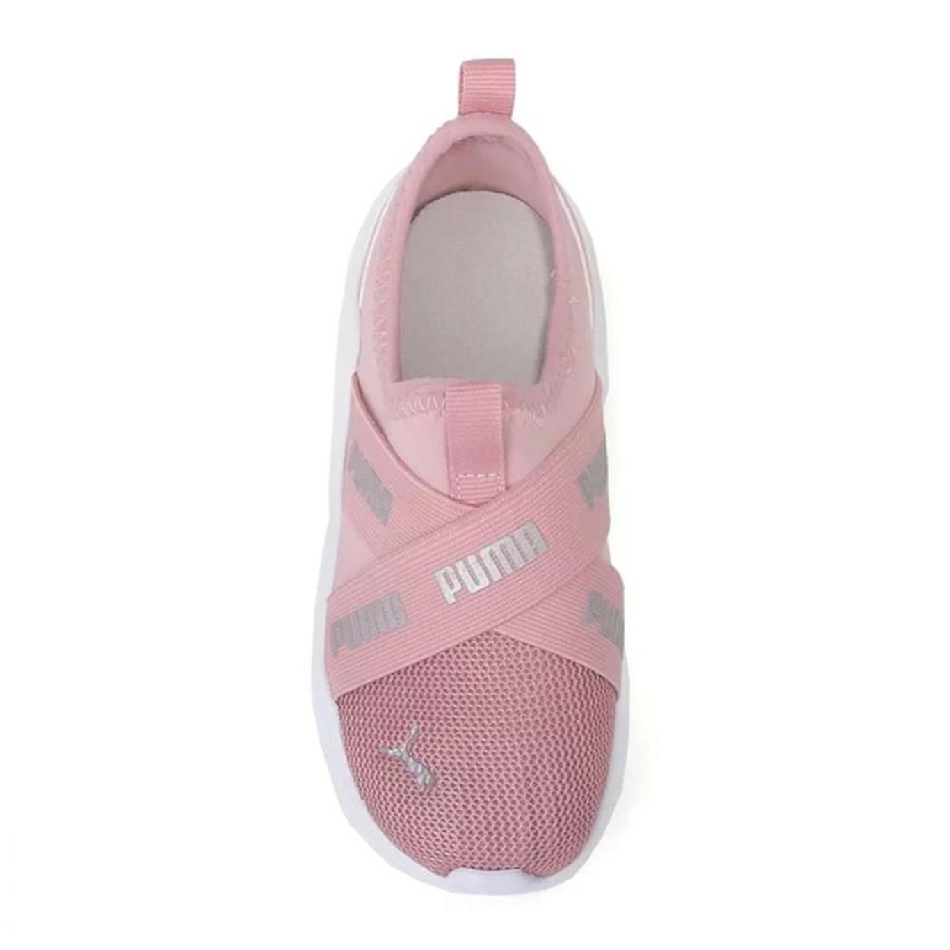 Tênis Puma Wired Run Slip-On + Par de Meia - Infantil - Foto 3