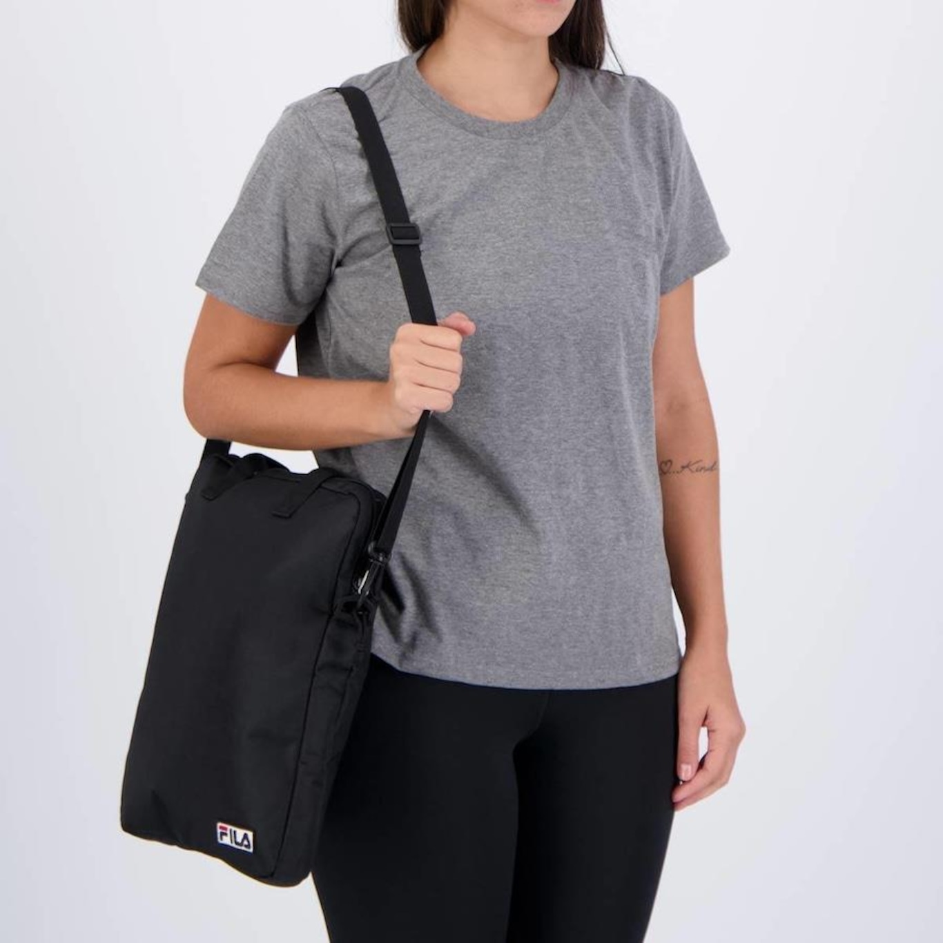 Bolsa Fila Classic Dna - Unissex - Foto 1