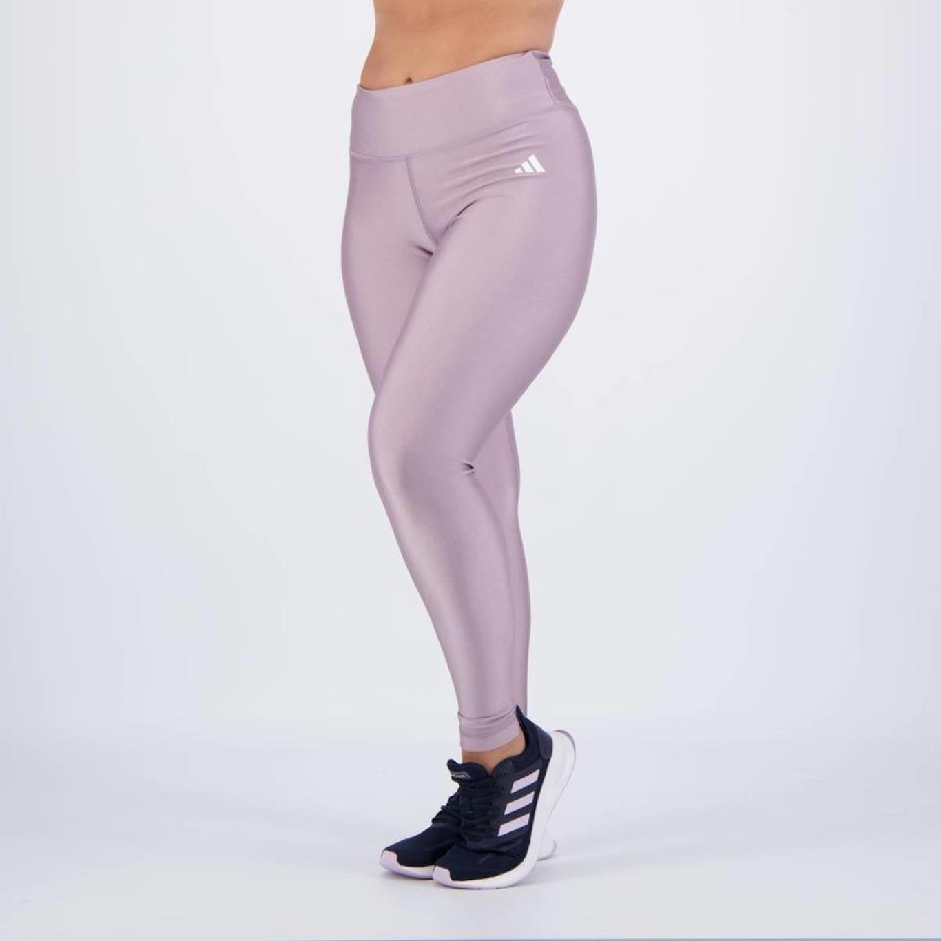 Calça Legging adidas Latin Fit Solid - Feminina - Foto 1