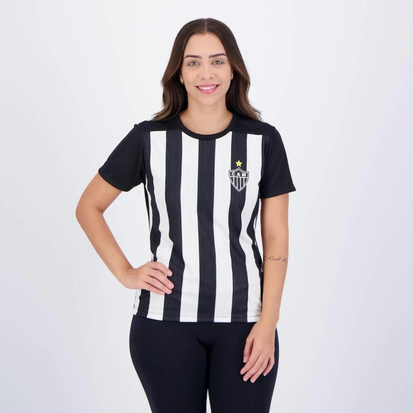 Camisa do Atlético Mineiro Braziline Comet - Feminina - Foto 2