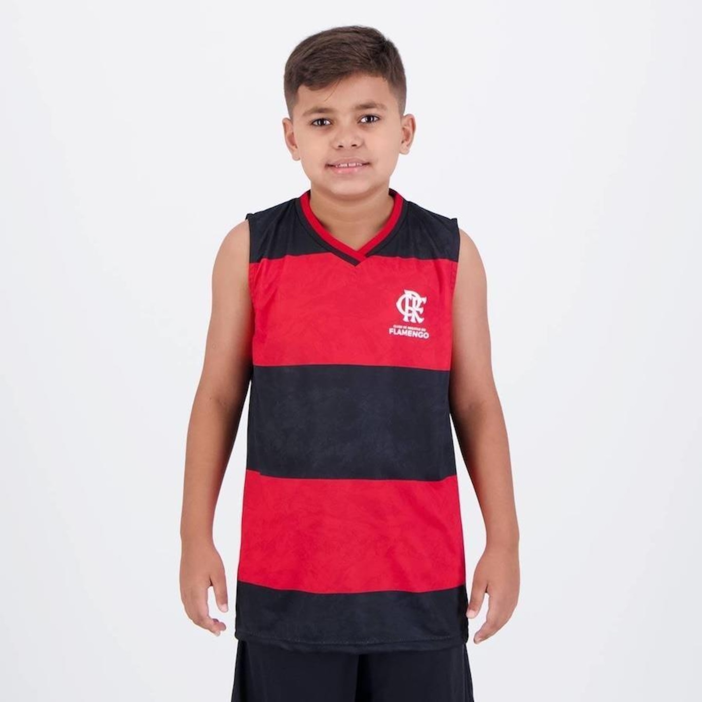 Camiseta Regata do Flamengo Essence - Infantil - Foto 2