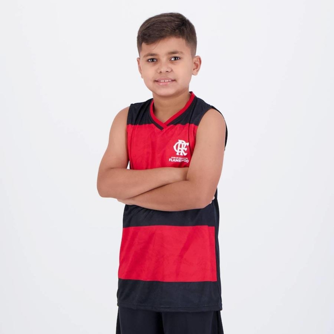 Camiseta Regata do Flamengo Essence - Infantil - Foto 3