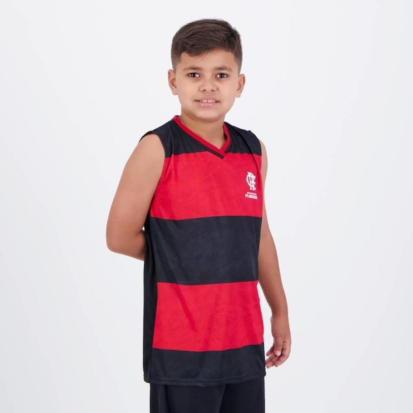 Camiseta Regata do Flamengo Essence - Infantil - Foto 4