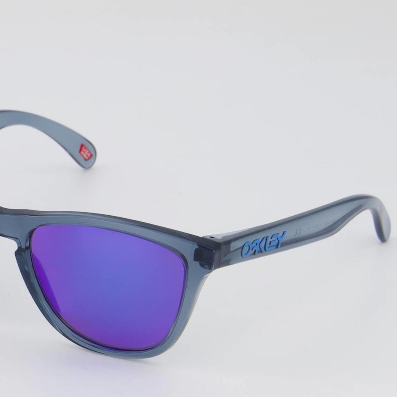 Óculos de Sol Unissex Oakley Frogskins Cristal - Foto 3