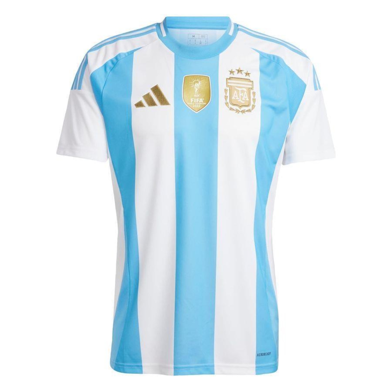 Camisa 1 Argentina 24 adidas - Masculina - Foto 1