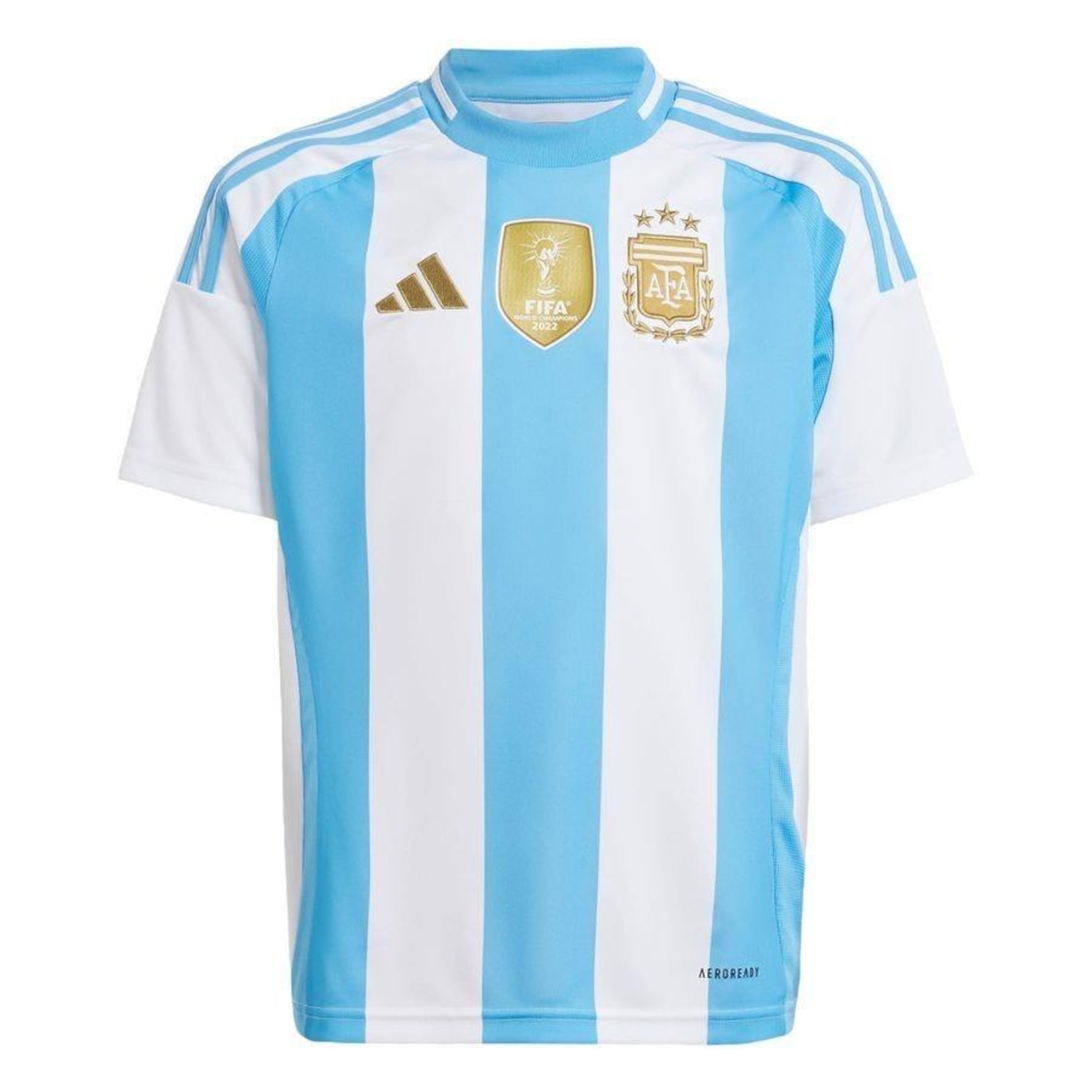 Camisa 1 Argentina 24 adidas - Infantil - Foto 1