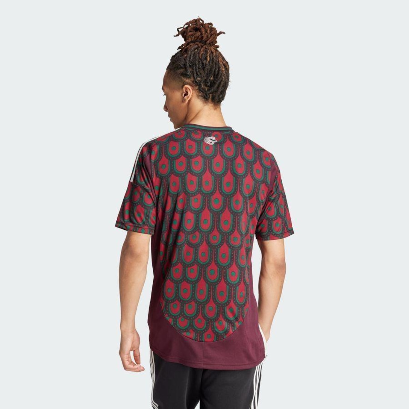 Camisa 1 do México 24 adidas - Masculina - Foto 4