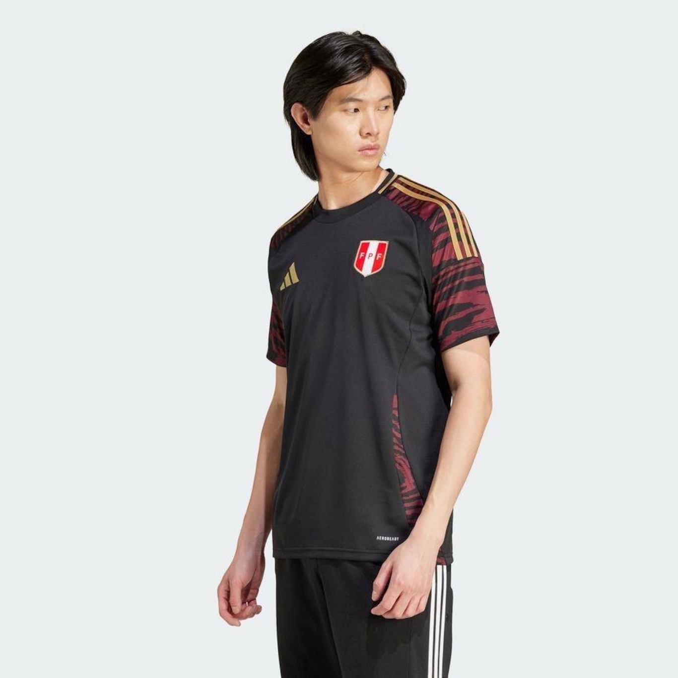 Camisa 2 Peru 24 adidas - Masculina - Foto 2