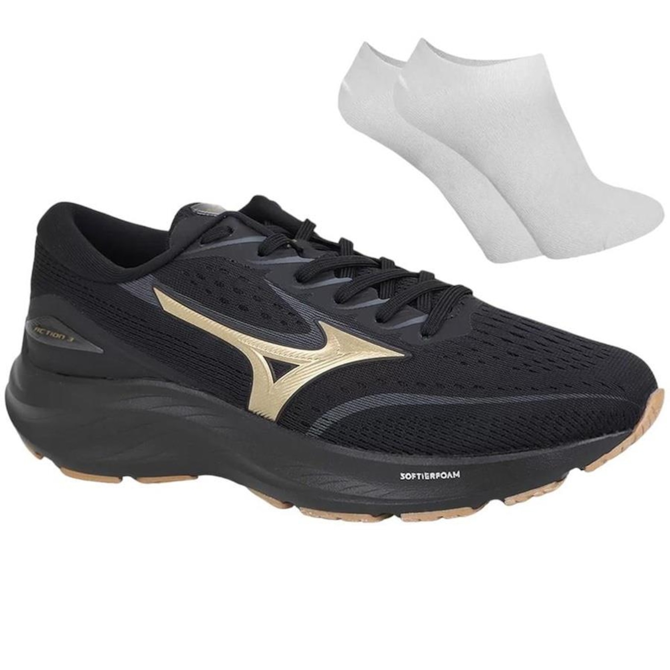 Tênis Mizuno Action 3 + Par de Meia - Masculino - Foto 1