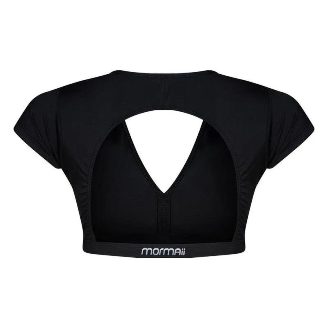 Top Mormaii Cropped Manga Beach Sports Liso - Feminino - Foto 2