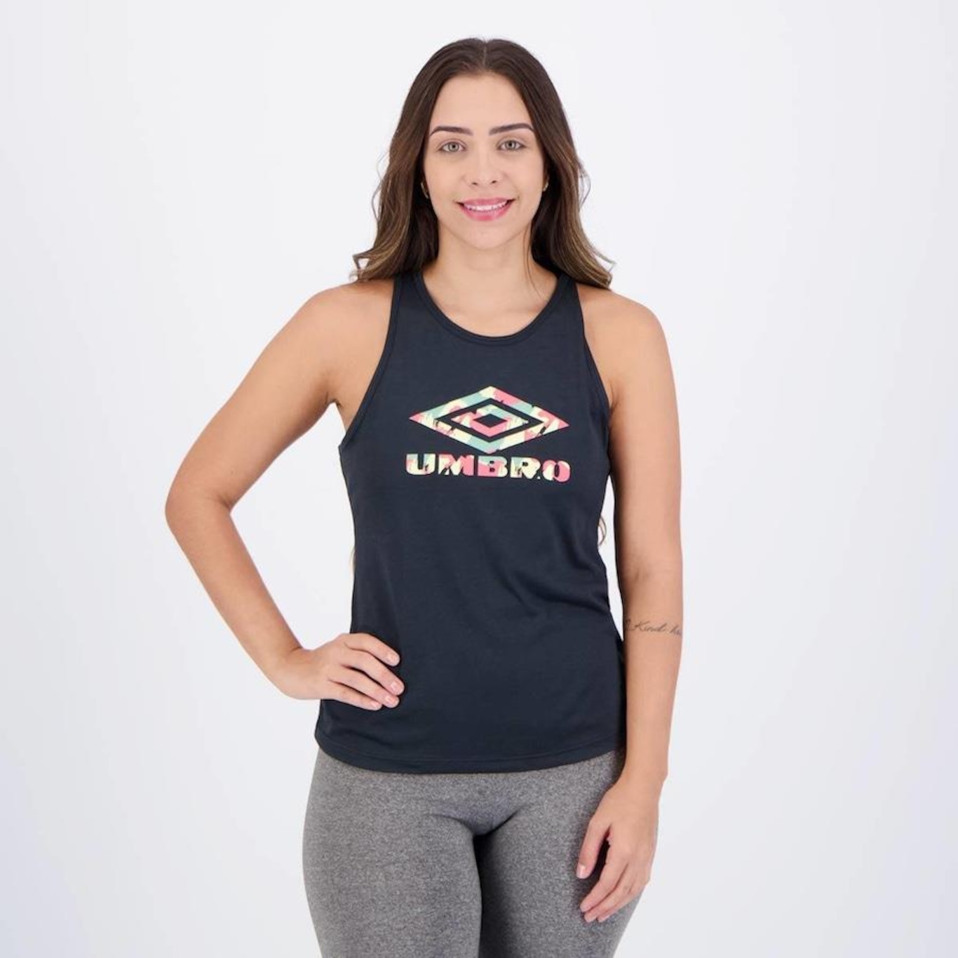 Camiseta Regata Umbro Diamond Beach - Feminina - Foto 1