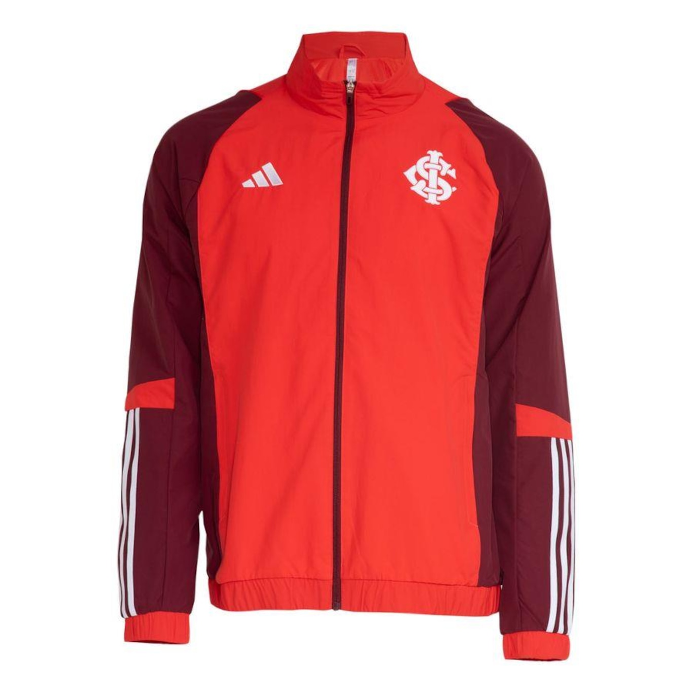 Jaqueta sem Capuz do Internacional Apresentação 24/25 adidas - Masculina - Foto 1