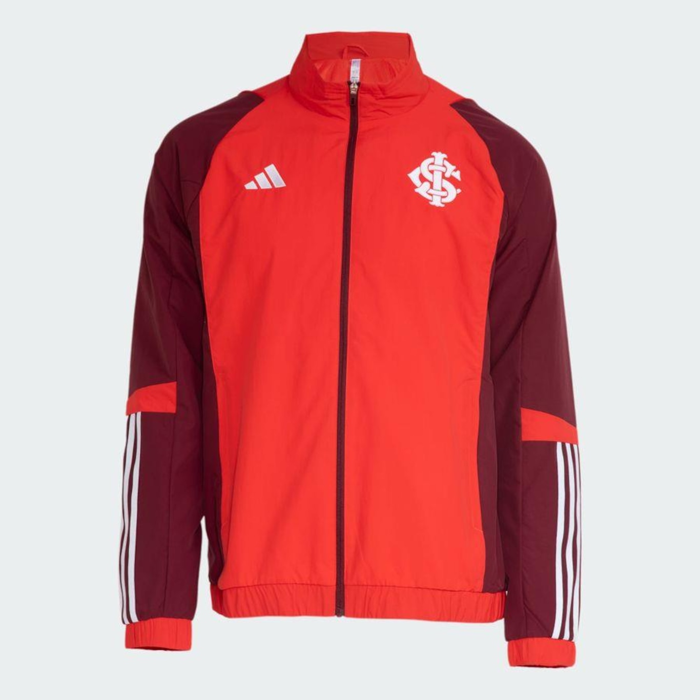 Jaqueta sem Capuz do Internacional Apresentação 24/25 adidas - Masculina - Foto 2