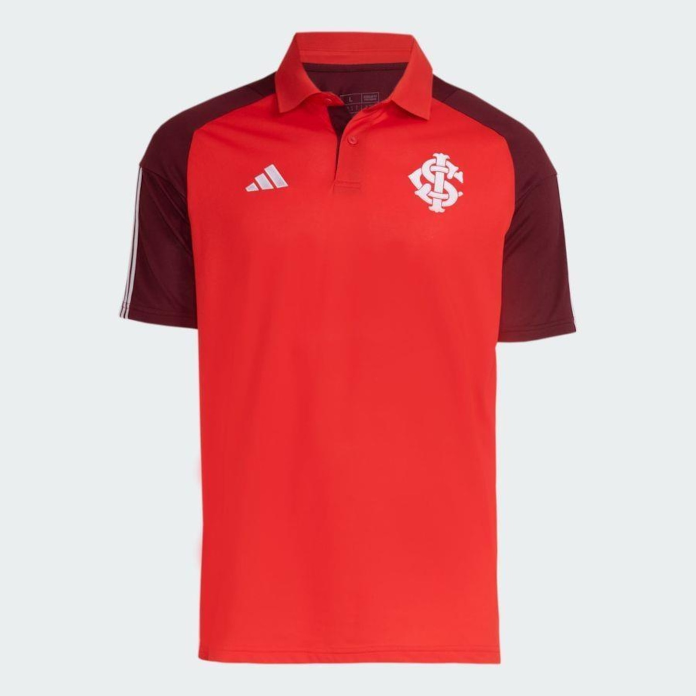 Camisa Polo do Internacional 24/25 adidas - Masculina - Foto 2